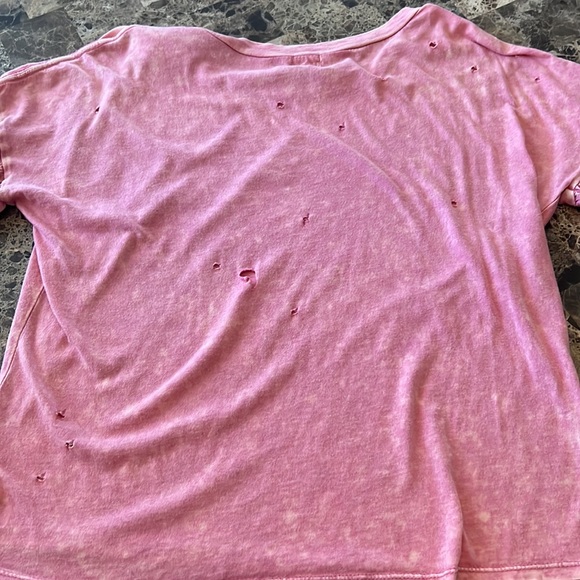 True Craft Ruffled sleeved T-shirt with distressing - Picture 5 of 5